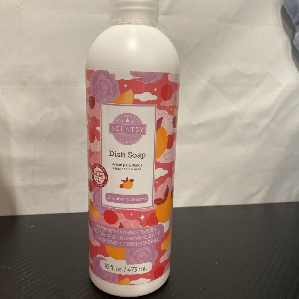 Scentsy Dish Soap Cloudberry Dreams Scent 16 fl. oz. Retired NEW